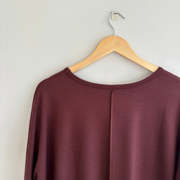 SPANX P.L.T. Dolman Sweatshirt in Hickory Rouge NWT - Picture 6 of 8
